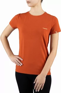 Koszulki sportowe damskie - Koszulka damska bambusowa Viking Harvi T-Shirt 5400 pomarańczowy - grafika 1