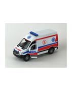 Samochody i pojazdy dla dzieci - WELLY Auto model 1:34 Mercedes-Benz Sprinter Panel Van AMBULANS - miniaturka - grafika 1