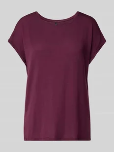 T-shirt o kroju regular fit z mieszanki lyocellu model ‘AVA’ - Koszulki i topy damskie - miniaturka - grafika 1