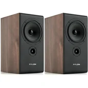 Głośniki i kolumny - Pylon Audio Opal Monitor – Kolumny podstawkowe (para) Orzech - miniaturka - grafika 1