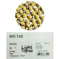 Ozdoby do paznokci - Cyrkonie do paznokci szklane SS5 Smoked Topaz 1440 szt paczka - miniaturka - grafika 1