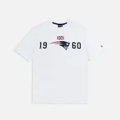 Koszulki męskie - NFL Games Square Arch koszulka oversize New England Patriots biała, S - miniaturka - grafika 1