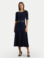 Sukienki - LAUREN RALPH LAUREN Sukienka codzienna 200973599002 Granatowy Slim Fit - miniaturka - grafika 1