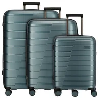 Walizki - Travelite Air Base Walizka na 4 kołach set 3cz. eisblau - miniaturka - grafika 1