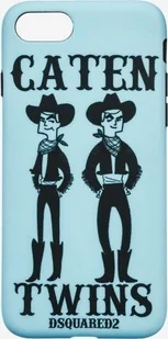 Dsquared2 Case Etui Caten Twins Iphone 6 / 6s / 7 / 8 Niebieski - Etui i futerały do telefonów - miniaturka - grafika 1