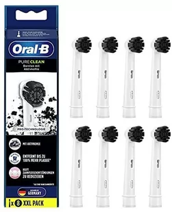 ORAL-B Końcówki z węglem aktywnym Pure Clean EB20CH x8 - Końcówki do szczoteczek elektrycznych - miniaturka - grafika 1