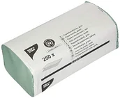 Pozostałe akcesoria barmańskie - Zack Papstar, 250 kartek papieru do ręcznik do rąk 23 cm x 25 cm Zielony Zick V-składane, 1-warstwowe, # 17205 17205 - miniaturka - grafika 1