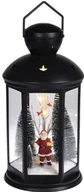 Ozdoby bożonarodzeniowe - Latarnia Dekoracyjna Led 43Cm Bałwanki - miniaturka - grafika 1