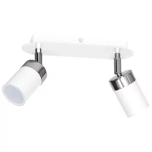 Decoland Oświetlenie punktowe JOKER 2xGU10/40W/230V biały - Lampy sufitowe - miniaturka - grafika 2