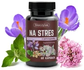 Suplementy diety - SKOCZYLAS NA STRES ashwagandha, szafran, kozłek lekarski - miniaturka - grafika 1