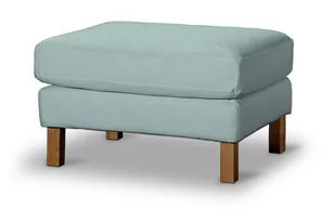 Dekoria pl pl Pokrowiec na podnóżek Karlstad pastelowy błękit 61 x 79 x 44 cm Cotton Panama 622-702-10 - Pokrowce na meble - miniaturka - grafika 1