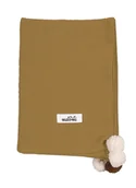 Otulacze - Otulacz Muślinowy Pompony Camel - miniaturka - grafika 1
