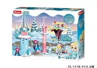 Klocki - Klocki Sluban Gd Frozen W Parku Arendelle 135 - B0895 - miniaturka - grafika 1