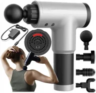 Masażery - MASAŻER DO MASAŻU CIAŁA MASSAGE GUN PRO Z AKUMULATOREM MOCNY - miniaturka - grafika 1