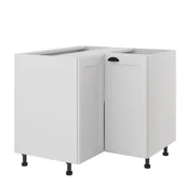 Meble kuchenne - London Szafka Dolna Narożna Dnw-90 Biały Mat - miniaturka - grafika 1