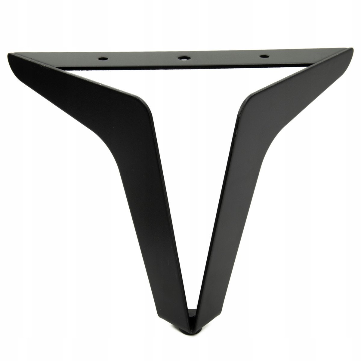 Noga do mebli Loft czarna nóżka wysokość 15 cm do sofy narożnika komody