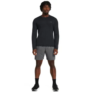 Męskie spodenki do biegania Under Armour UA Launch 7'' Short - szare - UNDER ARMOUR - Spodnie sportowe męskie - miniaturka - grafika 1
