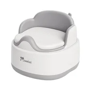 Nocniki - Nocnik MOMINI Softi 3w1 Szary - miniaturka - grafika 1