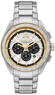 Zegarek Zegarek Michael Kors MK9188 ACCELERATOR 2.0 Stainless Steel 44mm - Zegarki męskie - miniaturka - grafika 1