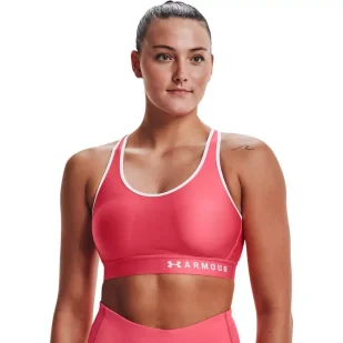 Biustonosz sportowy Under Armour ARMOUR MID KEHOLE - Bielizna sportowa damska - miniaturka - grafika 2