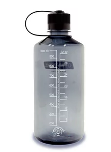 Butelka na wodę Nalgene Narrow Mouth Tritan Sustain 1 l - grey - Kuchnia turystyczne i akcesoria - miniaturka - grafika 2