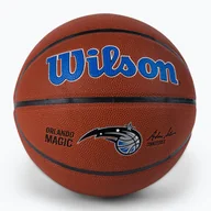 Koszykówka - Piłka do koszykówki Wilson NBA Team Alliance Orlando Magic brown rozmiar 7 - miniaturka - grafika 1