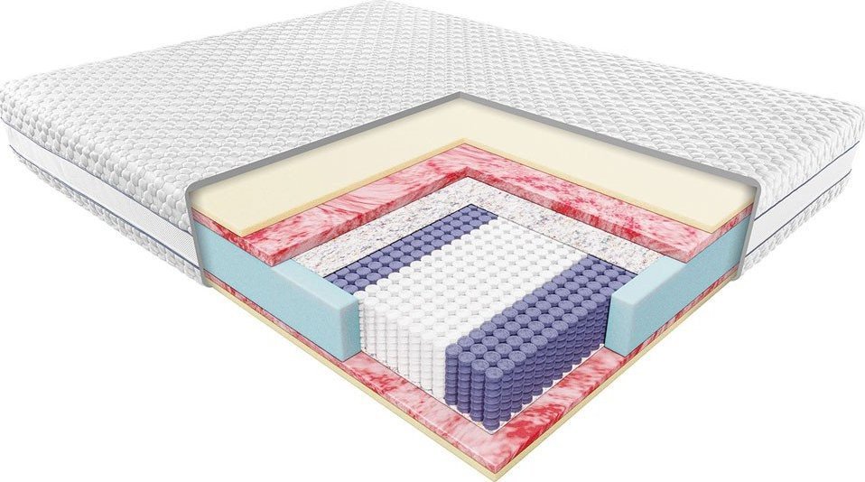 JANPOL Materac Jan kieszeniowy ROZMIAR: 90x200 cm, POKROWIEC: Biaxial