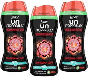 Lenor Un Stoppables Perełki Do Płukania Wiosenna Świeżość 224G X3 - Środki do prania - miniaturka - grafika 1