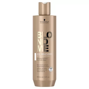 Schwarzkopf Professional Blondme All Blondes Detox Shampoo (300ml) - Szampony do włosów - miniaturka - grafika 1