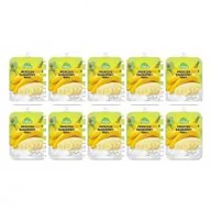 Desery dla dzieci - Purena Pulpa Przecier bananowy 100% zestaw 10 x 350 g - miniaturka - grafika 1