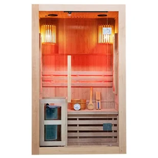 Sauna fińska 2 osobowa wysokotemperaturowa 3,5KW Harvia 120x105 cm Kemi1 - Sauny - miniaturka - grafika 1