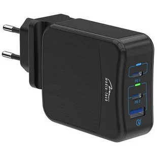 Media-Tech Ładowarka Zasilacz uniwersalny MT6252 65W dla urządzeń mobilnych MT6252 - Ładowarki do telefonów - miniaturka - grafika 2