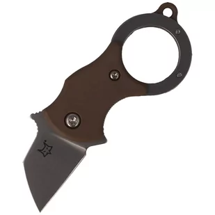 Nóż składany FOX Karambit Mini-TA FRN Coyote, Bead Blasted (FX-536 CB) - Noże - miniaturka - grafika 1