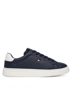 Buty dla chłopców - Tommy Hilfiger Sneakersy T3X9-34350-1355 M Granatowy - miniaturka - grafika 1