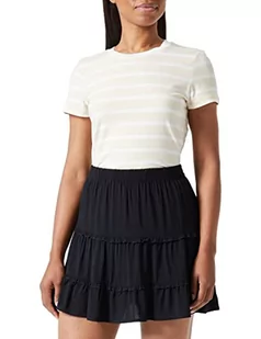VERO MODA Spódnica damska, czarny, S - Spódnice - miniaturka - grafika 1