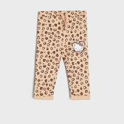 Spodnie i spodenki dla dziewczynek - Sinsay - Spodnie jogger Hello Kitty - Brązowy - miniaturka - grafika 1