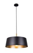 Lampy sufitowe - Maxlight lampa wisząca Tallin E27 czarna P0401 - miniaturka - grafika 1