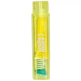 HiSkin Smile More zestaw pasta do zębów o smaku mango 4ml + szczoteczka do zębów - Szczoteczki do zębów - miniaturka - grafika 1