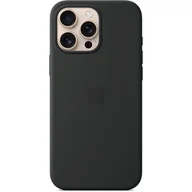 Etui i futerały do telefonów - Apple Silikonowe etui MagSafe do iPhone 16 Pro Max czarny - miniaturka - grafika 1