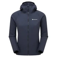 Kurtki i kamizelki sportowe damskie - Kurtka zimowa damska Montane F Sirocco Hoodie Rozmiar: S / Kolor: niebieski - miniaturka - grafika 1