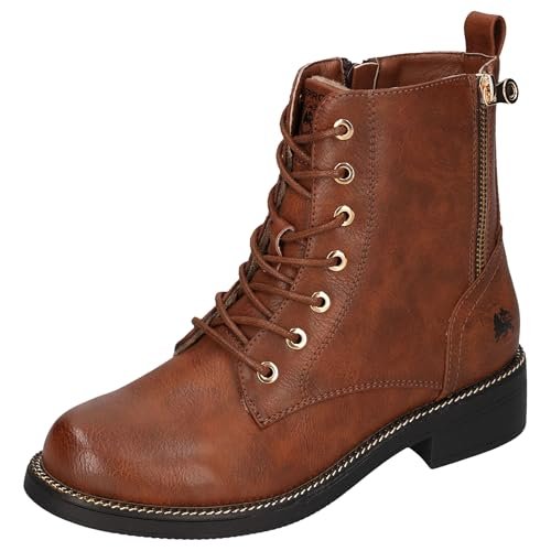 90 GO Shoe Company GmbH. Damskie botki 1528-501, koniak, 38 EU, Koniak, 39 EU