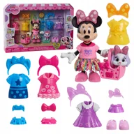 Figurki dla dzieci - Disney Junior Minnie Mouse Glitter and Glam Pet Fashion Set, 23-częściowa - miniaturka - grafika 1