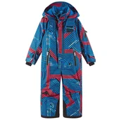 Dresy i komplety dla chłopców - Kombinezon dziecięcy Reima Reach Rozmiar dziecięcy: 128 / Kolor: czerwony - miniaturka - grafika 1