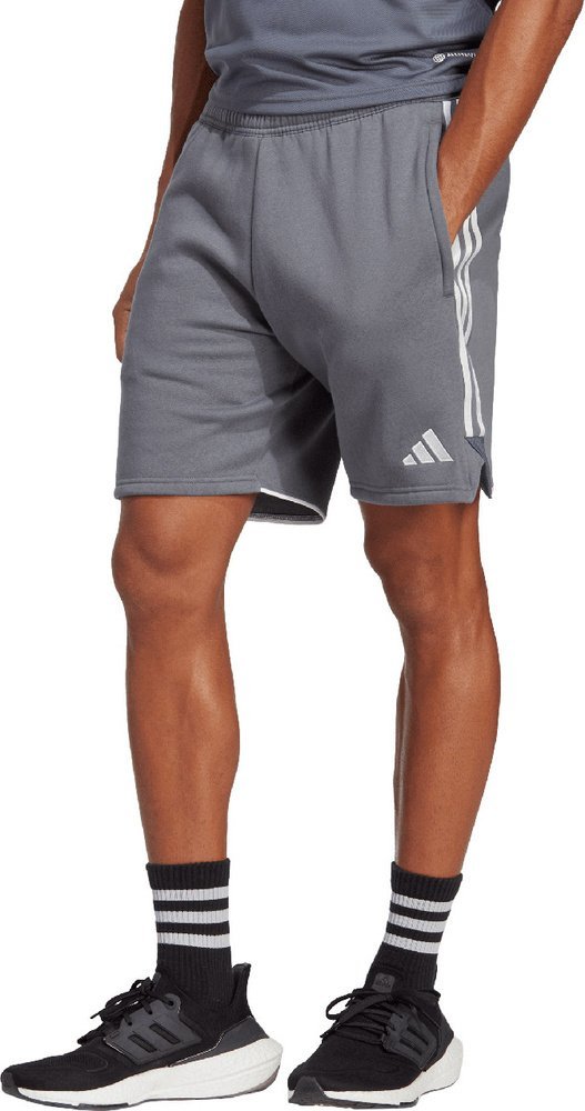 Spodenki treningowe krótkie męskie adidas Tiro 23 League Sweat szare HZ3017 XS