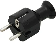 Wtyczki i adaptery - 2287# Wtyczka wt-40 prosta czarna - miniaturka - grafika 1