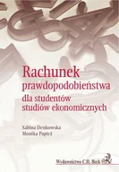 E-booki - nauka - Rachunek prawdopodobieństwa dla studentów studiów ekonomicznych - miniaturka - grafika 1