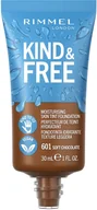 Podkłady do twarzy - Rimmel Kind&Free skin tint - podkład do twarzy 601 Soft chocolate - miniaturka - grafika 1
