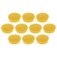 Magnesy - MAGNETOPLAN Magnesy HOBBY 0.3 kg 25 x 8 mm ŻÓŁTY 10 szt 1664502 - miniaturka - grafika 1