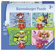 Puzzle - Ravensburger Puzzle 069231 Psi Patrol 4w1 ŁÓDŹ 069231 - miniaturka - grafika 1