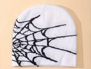 Czapka Y2K beanie pajęczyna spider pająk streetwear drip